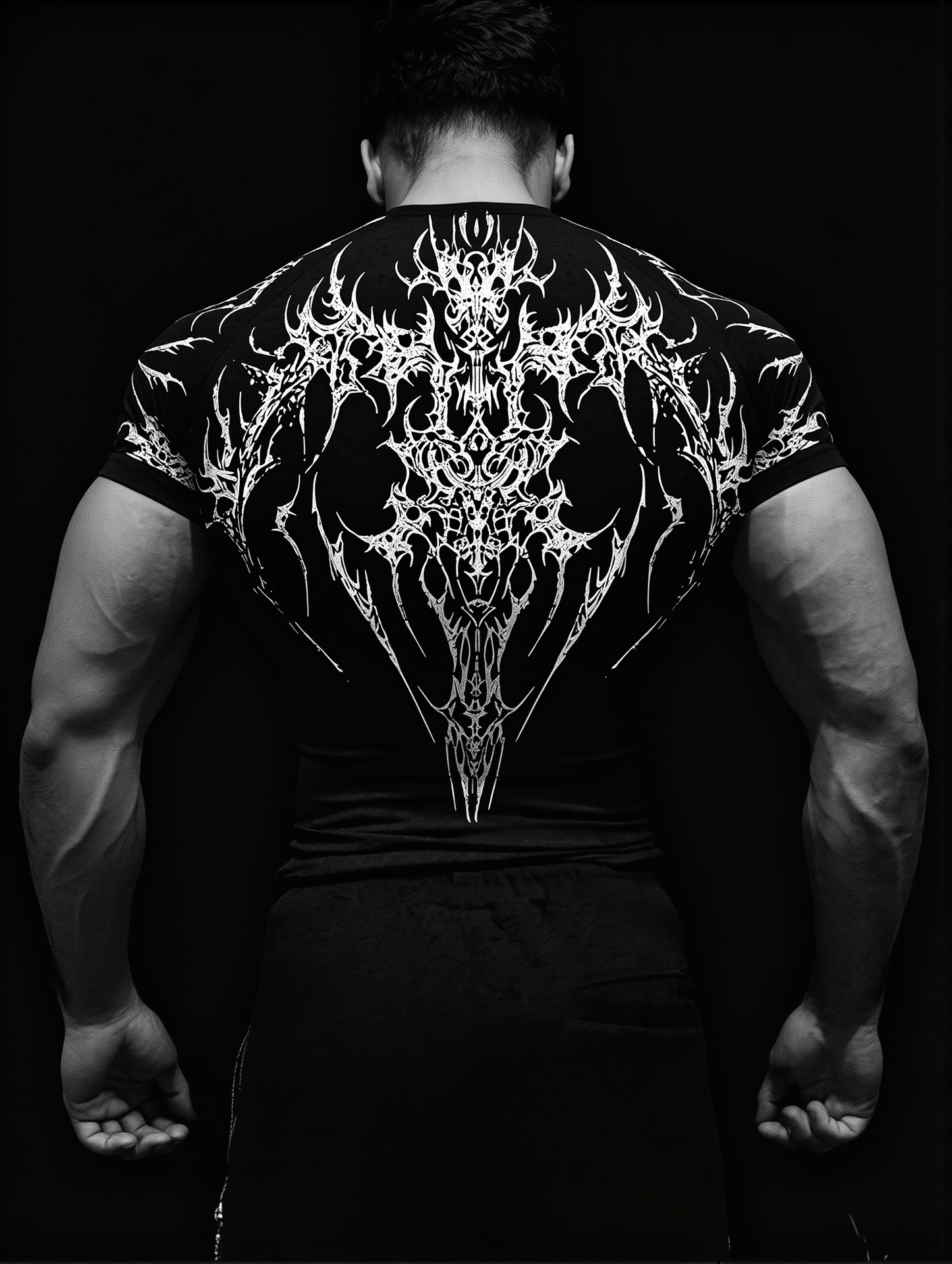 Men's Gym Fitness Sports Workout Athletic Training Tight-fitting Short-sleeve Quick-dry Compression T-Shirt for Men